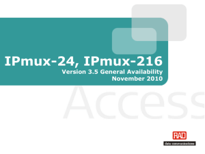 IPmux-24_216v3.5_product presentation