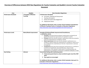 DESE-teacher-evaluation-regulations-Major-differences