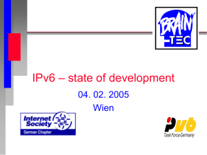 IPv6 - Domain pulse