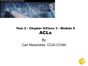 Chapter 6/Cisco 3