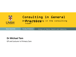Consulting in General Practice