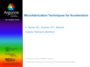 X-Ray-Based Microfabrication Techniques for Accelerators