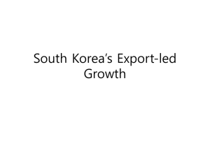 South Korea's Export