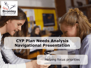 Needs Analysis 2011 - Navigational