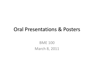 Posters: Considerations for BME Open House