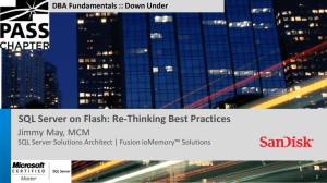 Re-Thinking Best Practices -- DBA Fundamentals Down Under