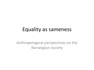 Equality as sameness
