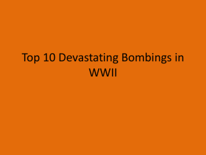 Top 10 Devastating Bombings in WWII
