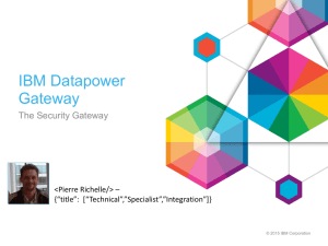 IBM DataPower Gateway