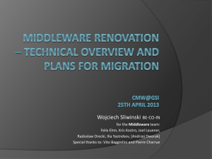 Middleware renovation