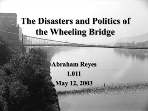 The Disasters and Politics of the Wheeling Bridge