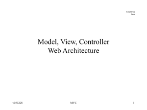 Web Tier Architecture