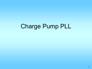 Charge pump PLL