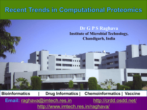 proteomics_gpsr - Institute of Microbial Technology