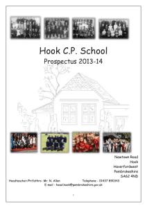 A history of Hook CP School.