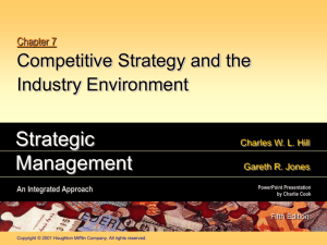 Strategic Management 5e. (Hill & Jones)