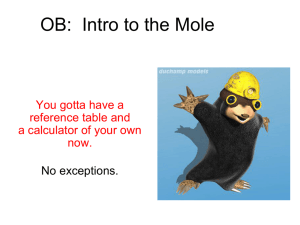 Moles Class Slideshows