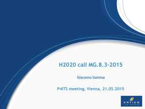H2020 call MG.8.3-2015