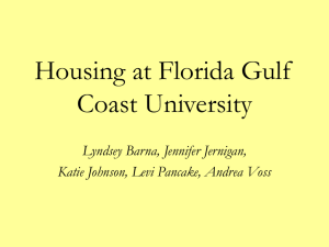 Power point presentation - Florida Gulf Coast University