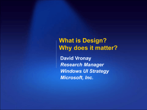 What is Design?