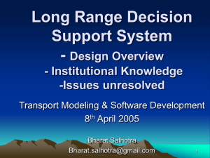 Traffic Assignment Module