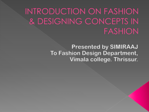 Basic concept of Fashion Designing