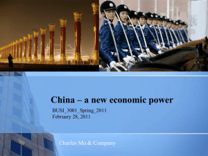China - Charles Mo & Company