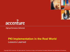 PKI Implementation in the Real World