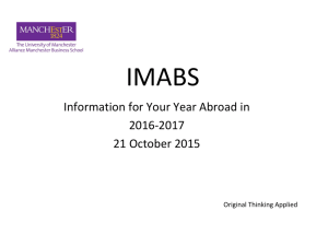 imabs - Online Undergraduate Handbook