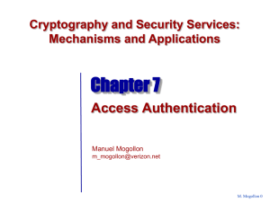 Cryptography and Network Security - 1