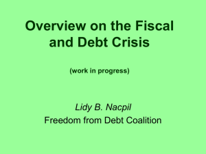 lidyNacpilOverview_of_the_Debt_Problem_FDC