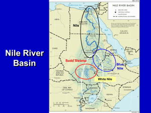 Nile River Basin – Case Study