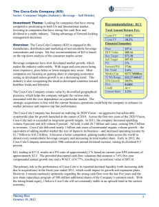 KO Full Report - Student Managed Fund