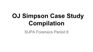 OJ Simpson Case Study Compilation