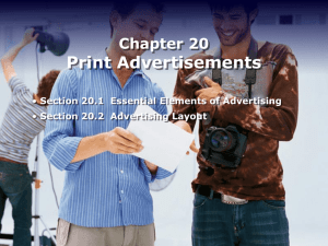 Chapter 20 Advertising