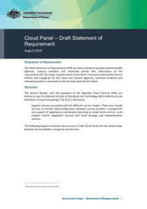 Appendix B Statement of Requirement [DOCX 112 KB]