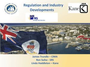 IMAC-CaptiveBasics-Week-4-Regulation and Industry Developments