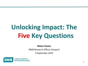 Unlocking impact: Five key questions – Malen Davies