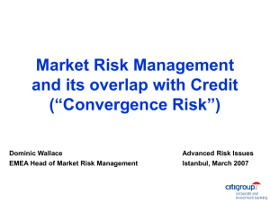 Market Risk Management - Mountain Mentors Associates