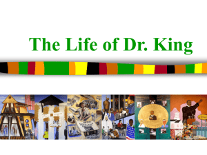 The Life of Dr. King - Western Kentucky University