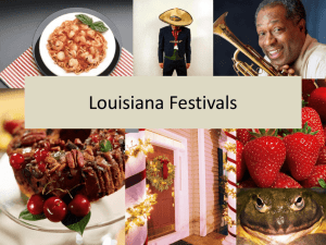 [] Louisiana Festivals
