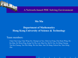 PDE.Mart LIB - Department of Mathematics