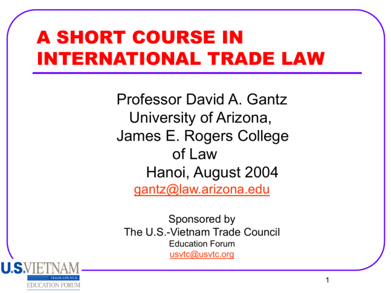 research topics in international trade law