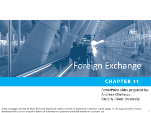 Chapter 11 Foreign Exchange