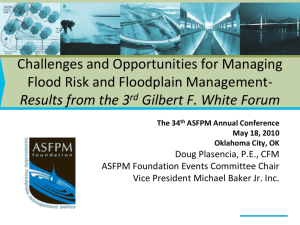 Flooding Risk - The Association of State Floodplain Managers