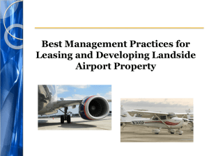 Airport Lease Types: Examples