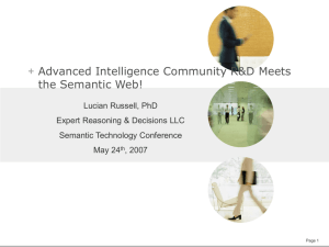 Advanced Intelligence Community R&D Meets the