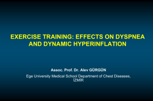 upper limb training in copd