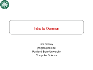 ourmon - Portland State University