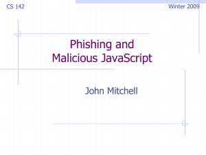 Malicious JavaScript